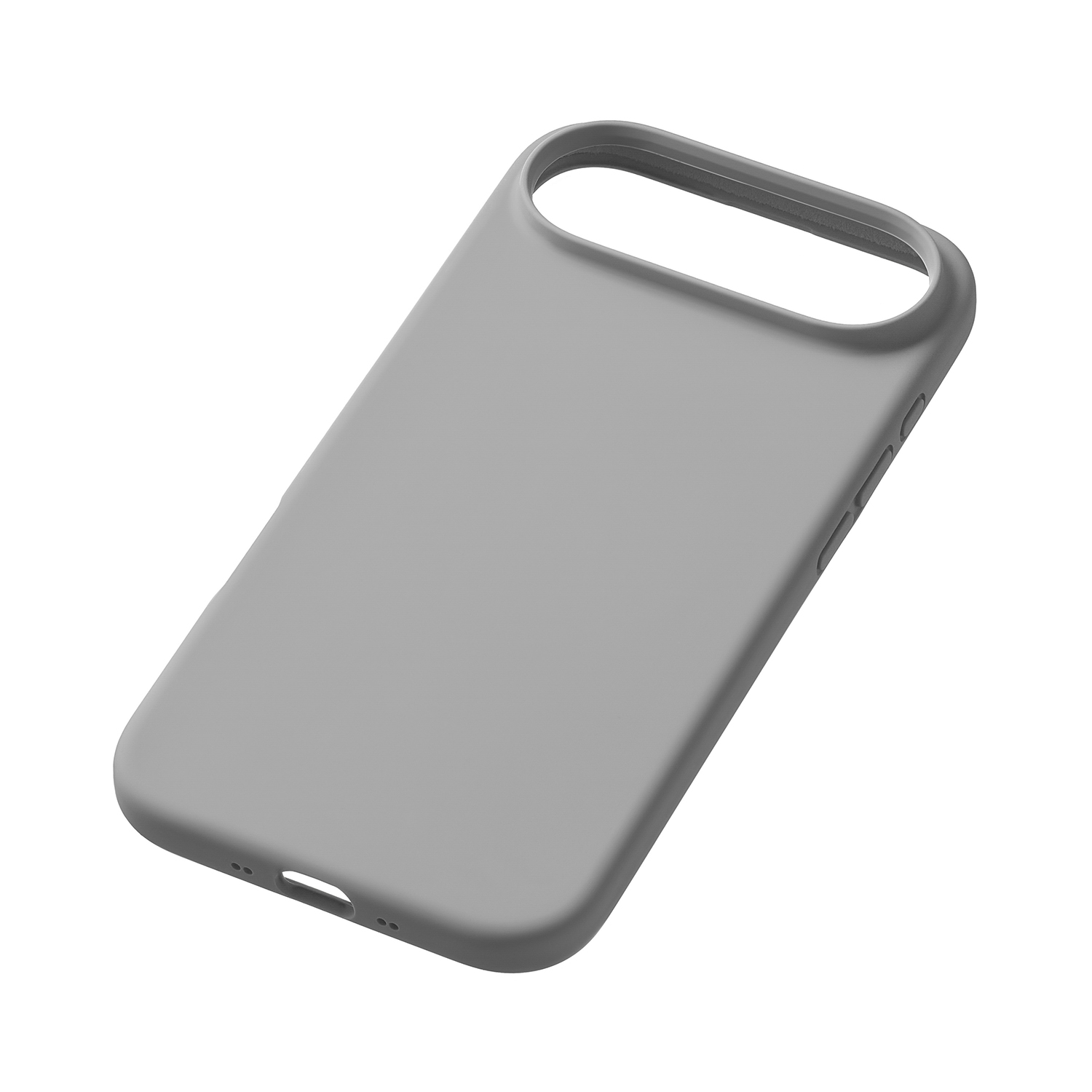 На фото изображено Чехол защитный uBear Touch Mag Case для iPhone 17 Air, MagSafe, светло-серый