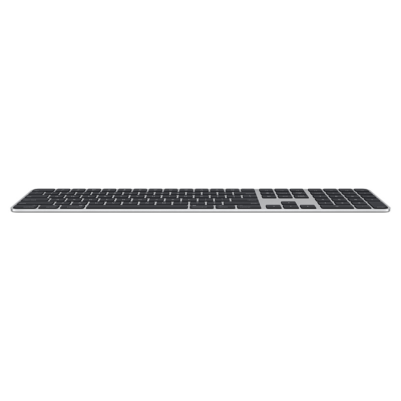 Клавиатура Apple Magic Keyboard с Touch ID и цифровой панелью для Mac, серый/чёрный Клавиатура Apple Magic Keyboard с Touch ID и цифровой панелью для Mac, серый/чёрный