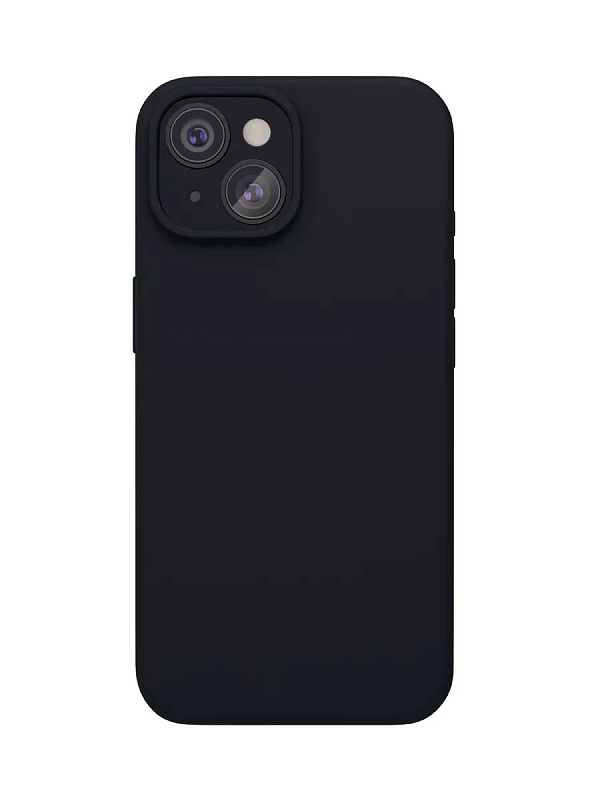 Чехол защитный VLP Aster Case с MagSafe для iPhone 15 Plus, черный
