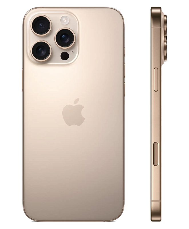 Apple iPhone 16 Pro Max, 256 ГБ, Титановый песчаный Apple iPhone 16 Pro Max, 256 ГБ, Титановый песчаный
