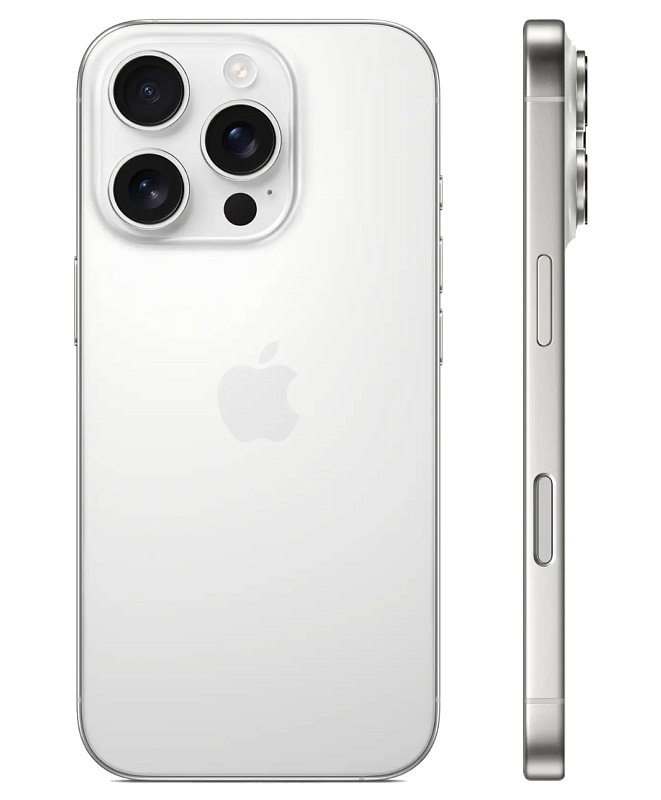 Apple iPhone 16 Pro, 256 ГБ, Титановый белый Apple iPhone 16 Pro, 256 ГБ, Титановый белый