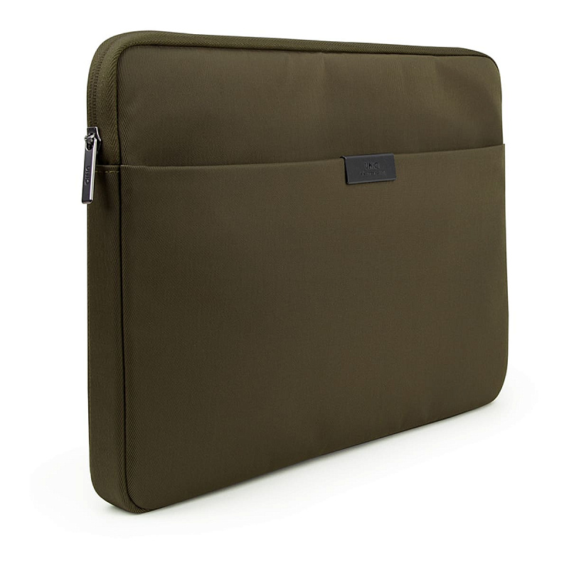 Сумка-чехол Uniq для ноутбуков 14" Bergen Nylon Laptop Sleeve, зеленый