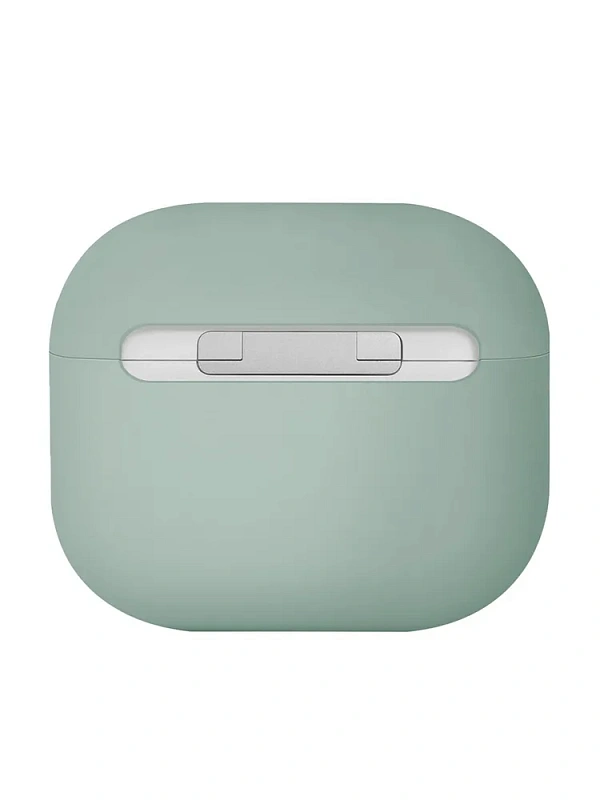 Защитный чехол Uniq Lino Silicone Case для Airpods 4, мятный