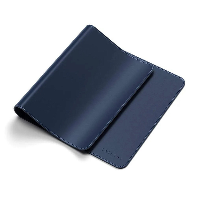 Коврик Satechi Eco Leather Deskmate для компьютерной мыши, синий Коврик Satechi Eco Leather Deskmate для компьютерной мыши, синий