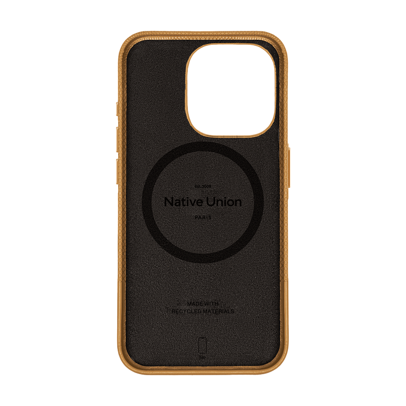 Чехол Native Union (RE)Classic Case MagSafe для iPhone 16 Pro, крафт