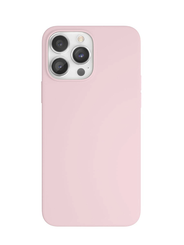 Чехол защитный VLP Silicone case с MagSafe для iPhone 14 Pro Max, светло-розовый Чехол защитный VLP Silicone case с MagSafe для iPhone 14 Pro Max, светло-розовый