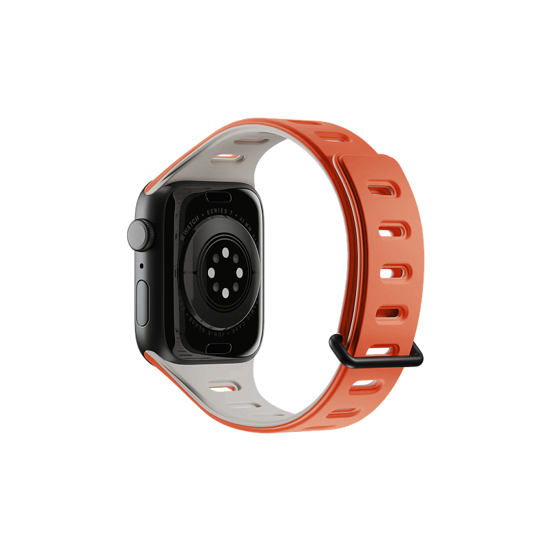 Ремешок Native Union для Apple Watch Magnetic 38/40/41мм, оранжевый/серый Ремешок Native Union для Apple Watch Magnetic 38/40/41мм, оранжевый/серый