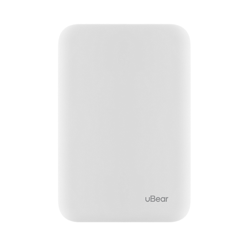 Внешний аккумулятор uBear Flow Magnetic Power bank 5000mAh, белый