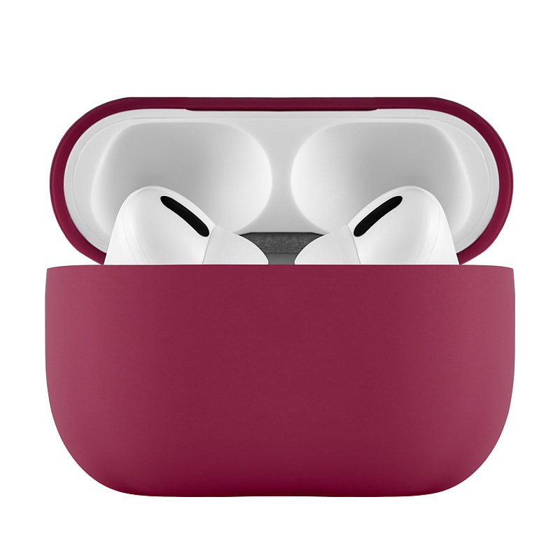 Защитный чехол uBear AirPods Pro 2 Touch Pro Silicone Case, марсала