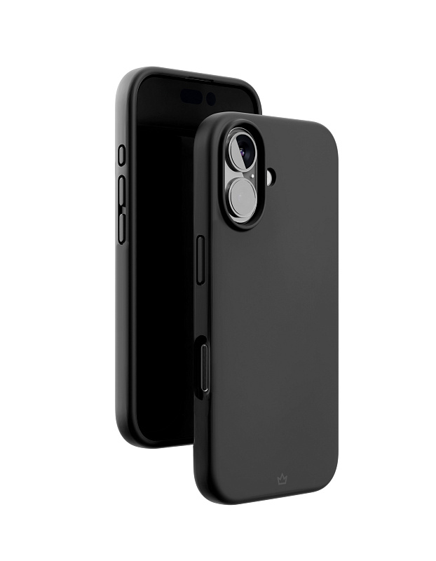 Чехол защитный VLP Aster Case с MagSafe для iPhone 16, черный