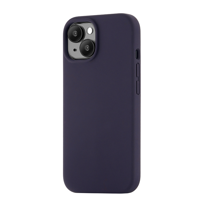 Чехол защитный uBear Touch Mag Case для iPhone 15, тёмно-фиолетовый