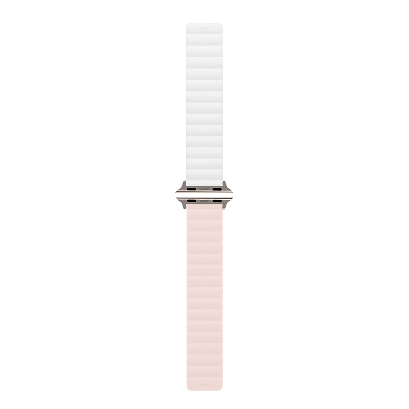 Ремешок uBear Mode для Apple Watch S/M (38, 40, 41 мм), розовый/бежевый Ремешок uBear Mode для Apple Watch S/M (38, 40, 41 мм), розовый/бежевый